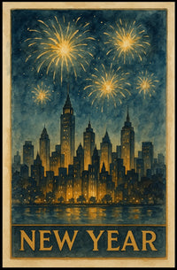 Vibrant Abstract Swirls Art Print: Abstract or Artistic Poster