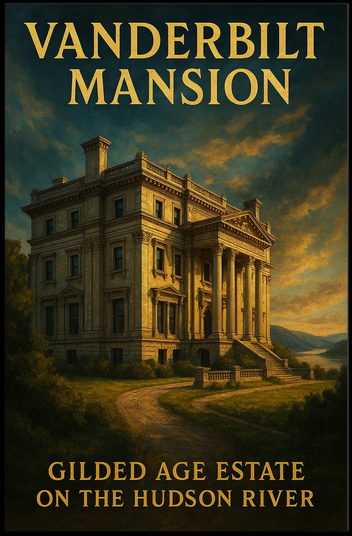 Vanderbilt Mansion Poster