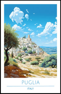 Scenic Puglia Poster
