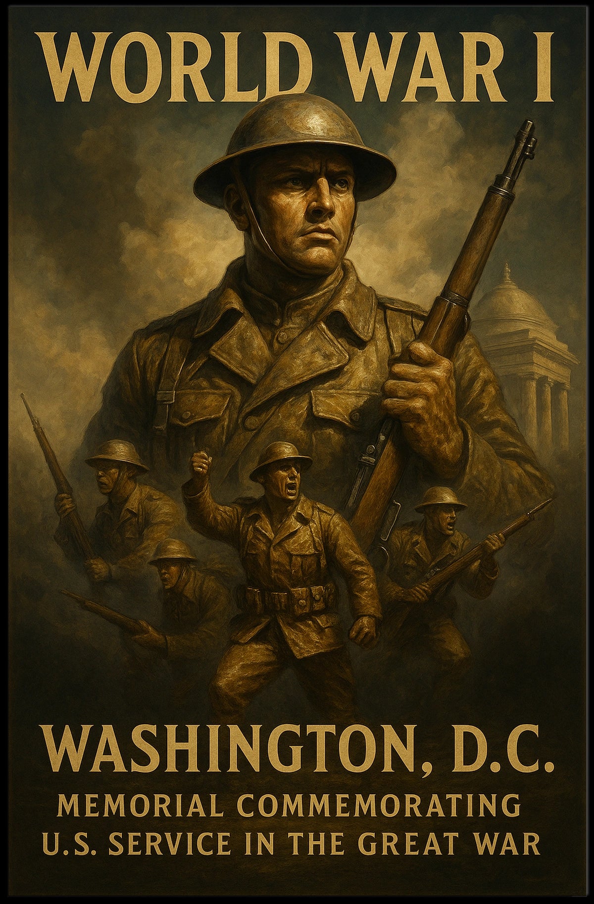 World War I Memorial Poster