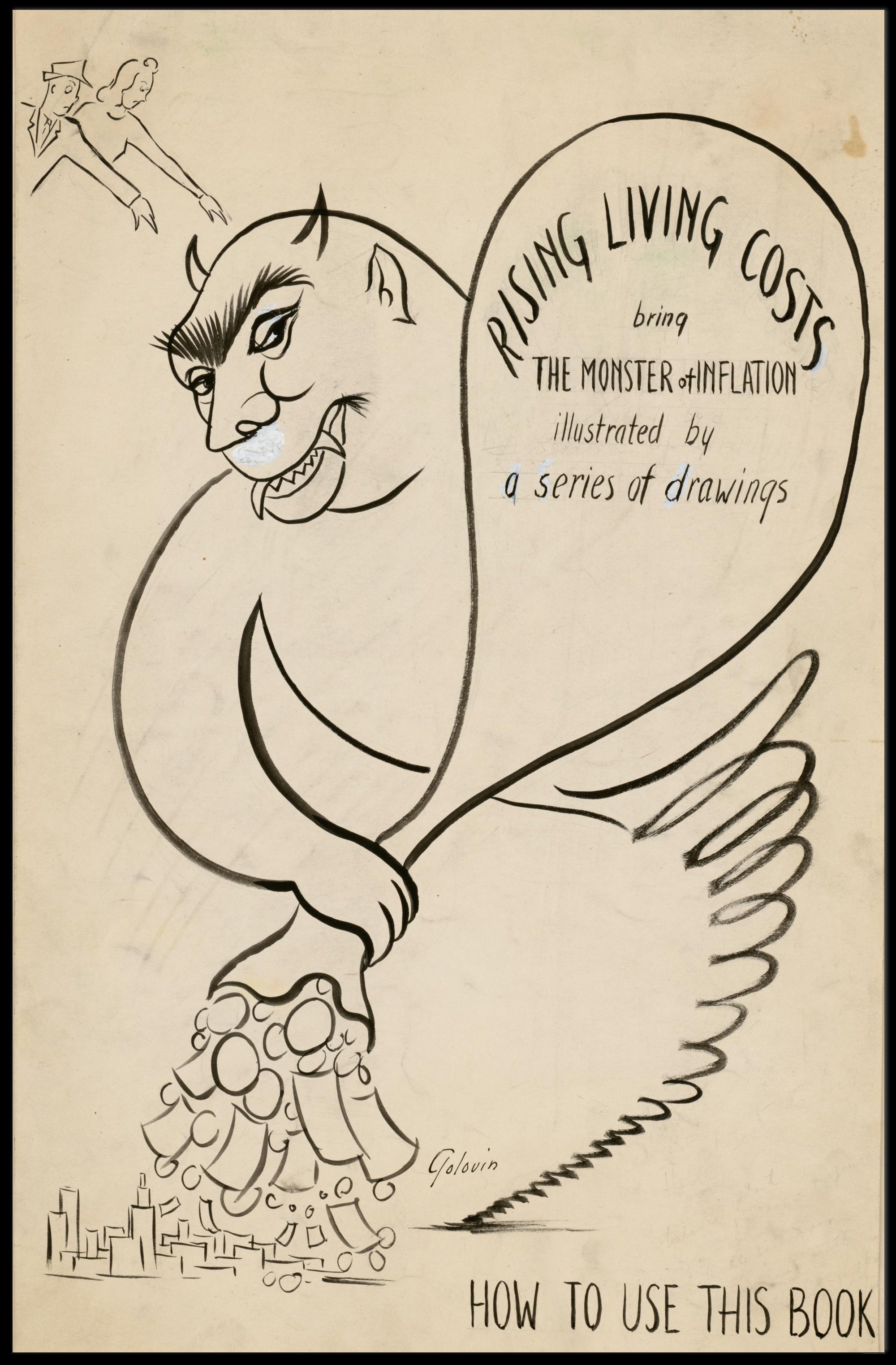 The Monster of Inflation Poster PosterGoat