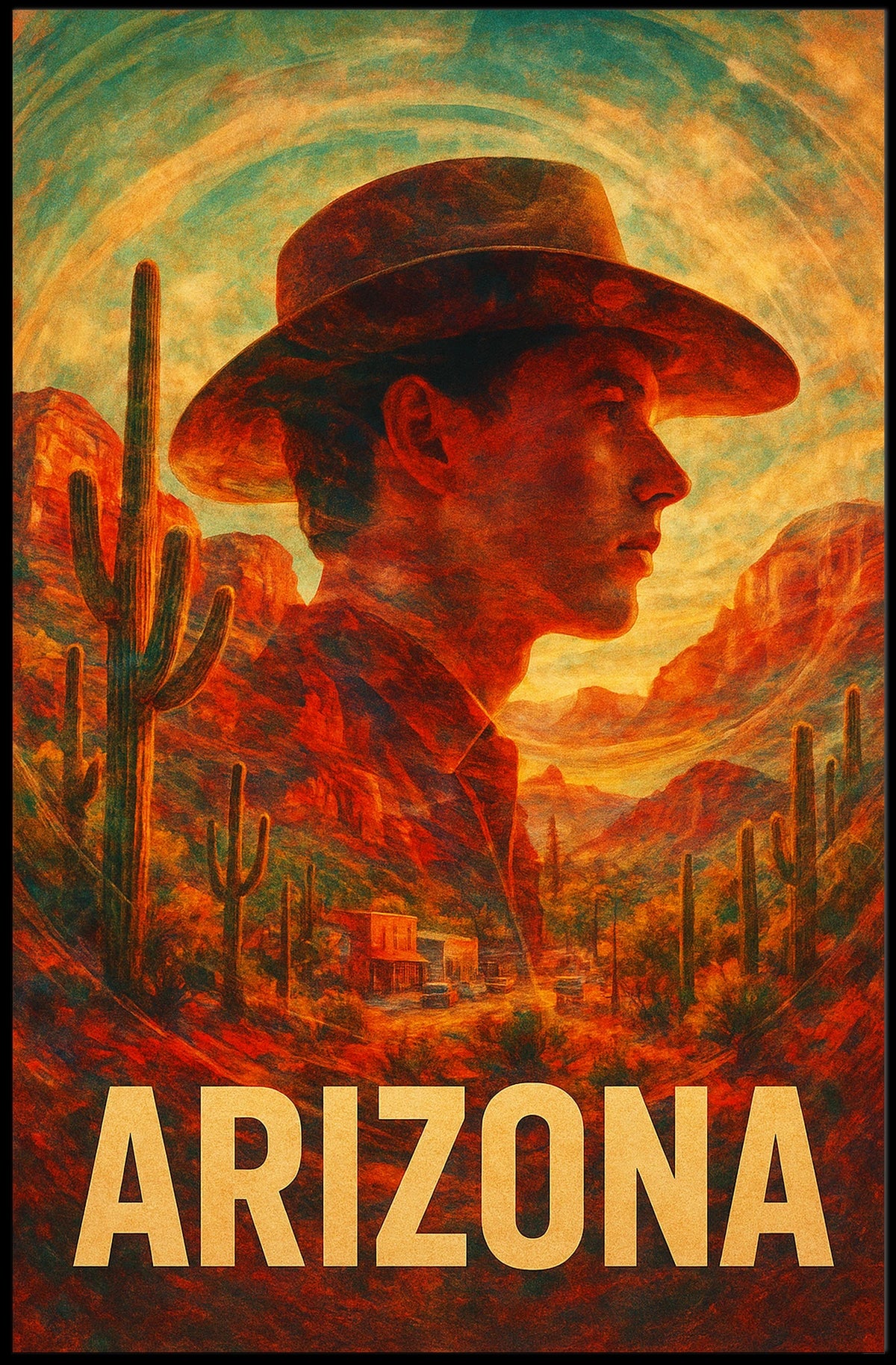 Arizona Landscape Poster
