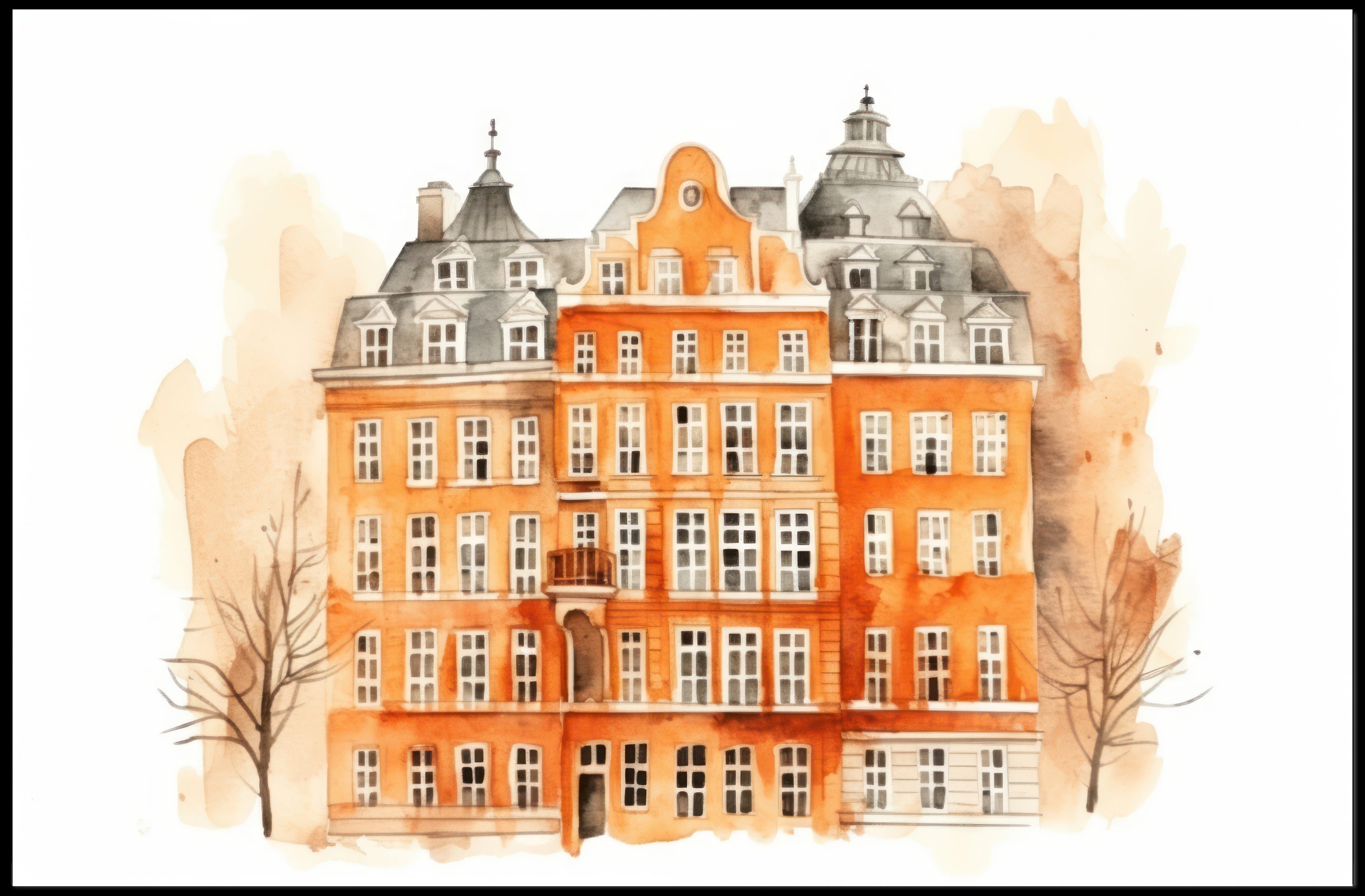 Architectural Elegance Poster