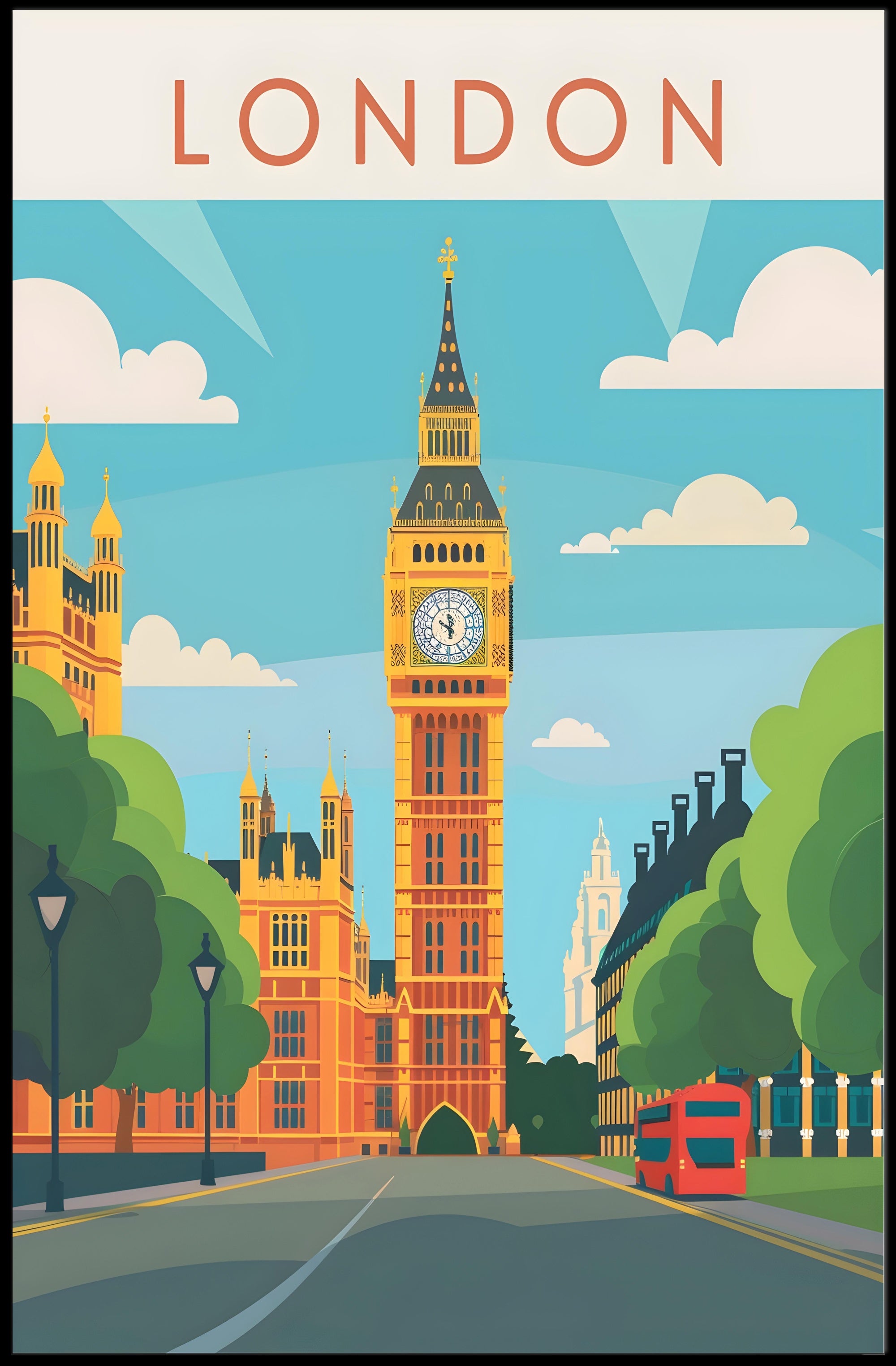 Iconic London Poster