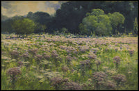 Tranquil Meadow Landscape Poster