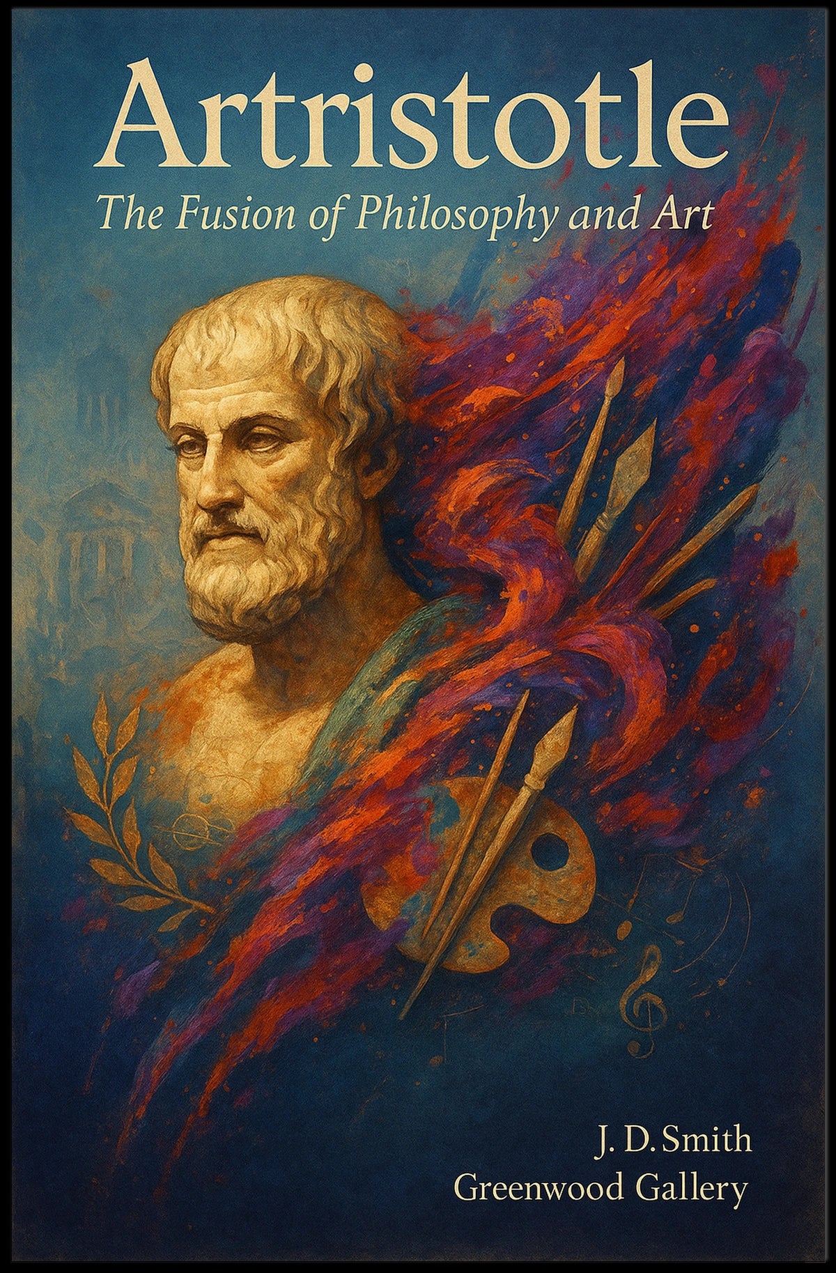 Artristotle The Fusion of Philosophy and Art Poster