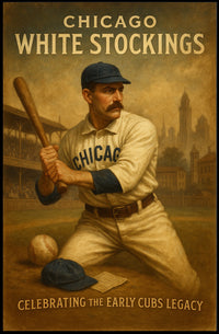 Chicago White Stockings Celebrating the Early Cubs Legacy Poster