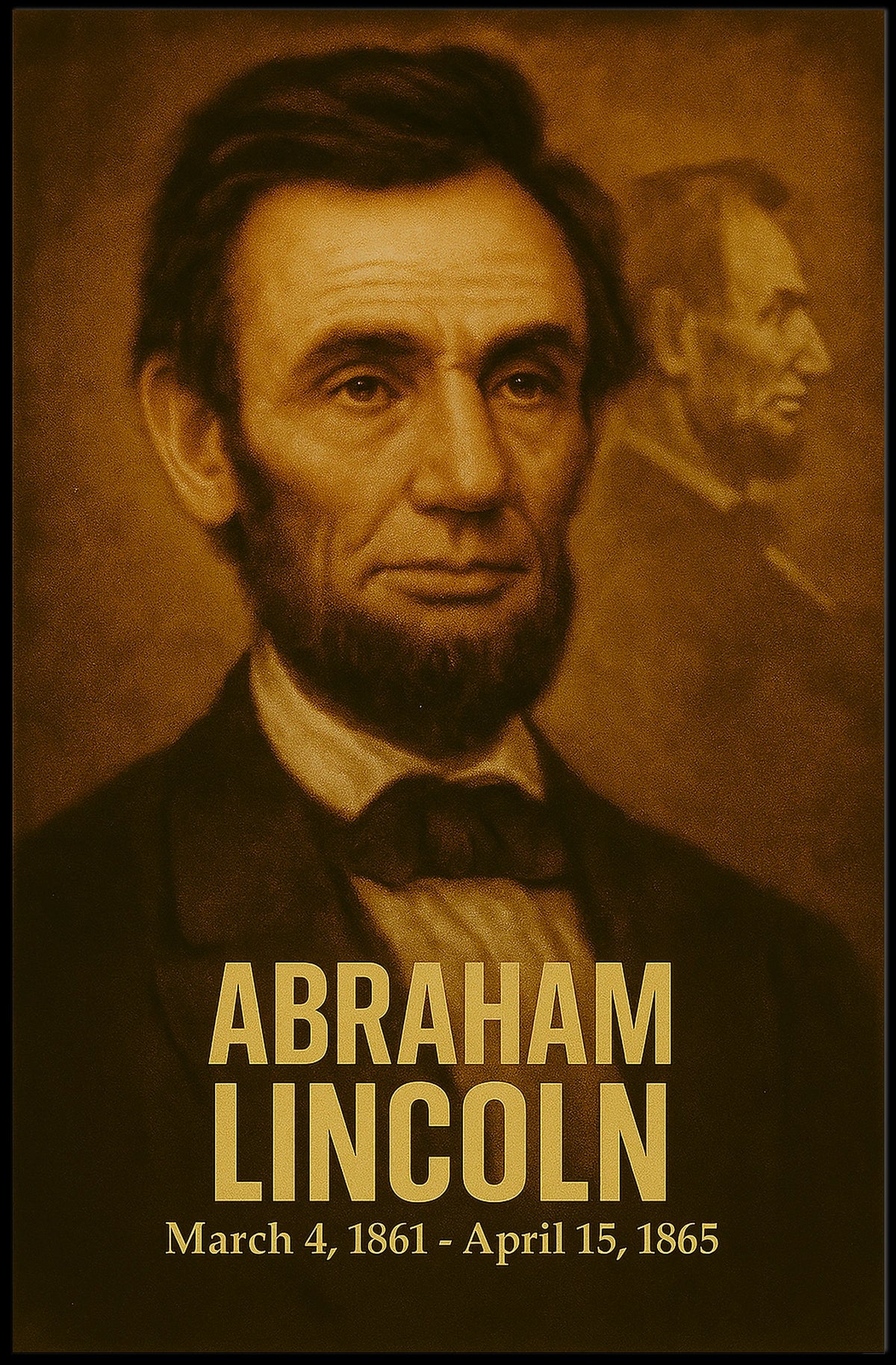 Abraham Lincoln 16Th President Poster
