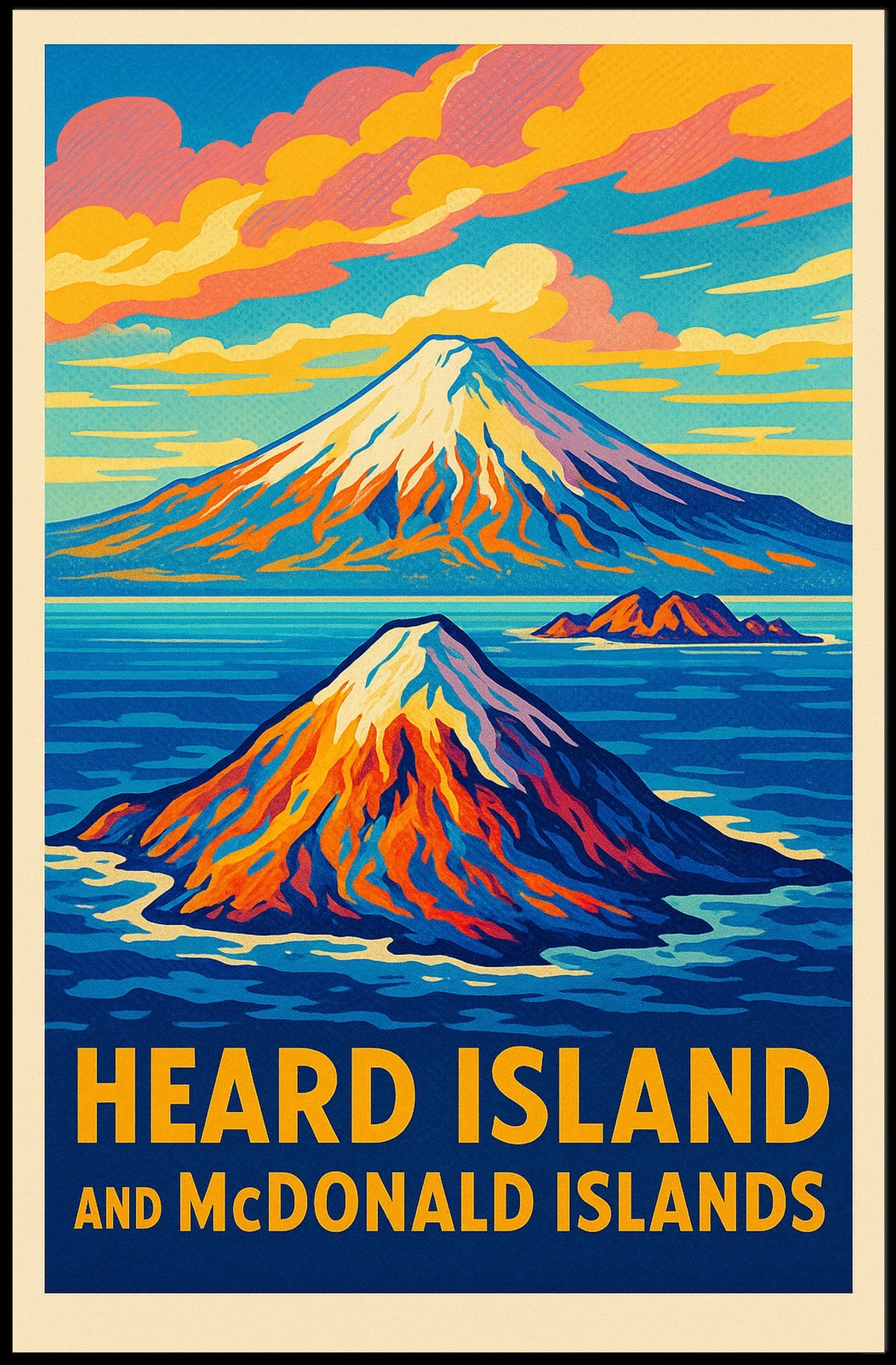 Heard Island and McDonald Islands Poster