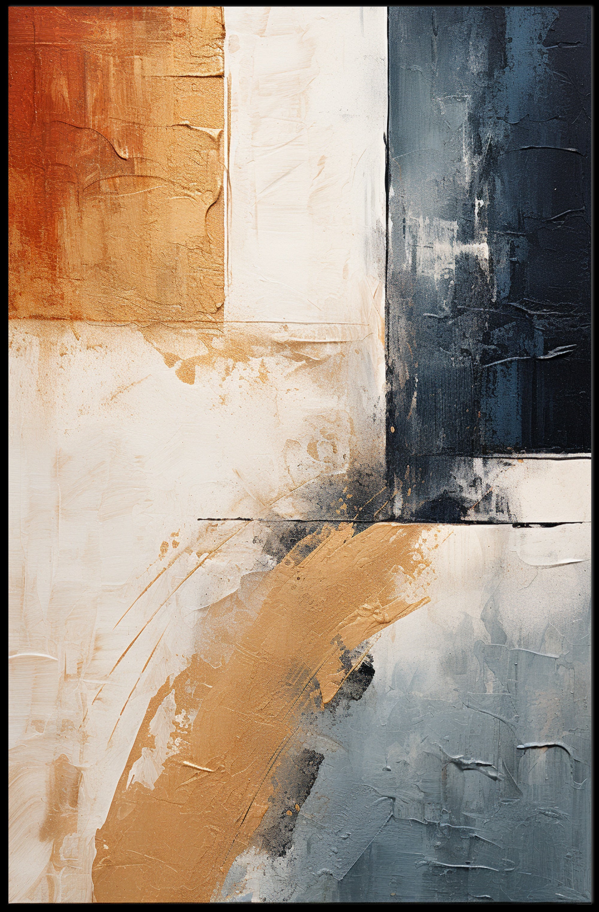 Abstract Expression Abstract Poster