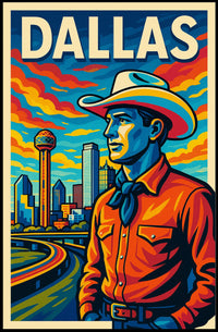Dallas Cowboy Spirit Poster