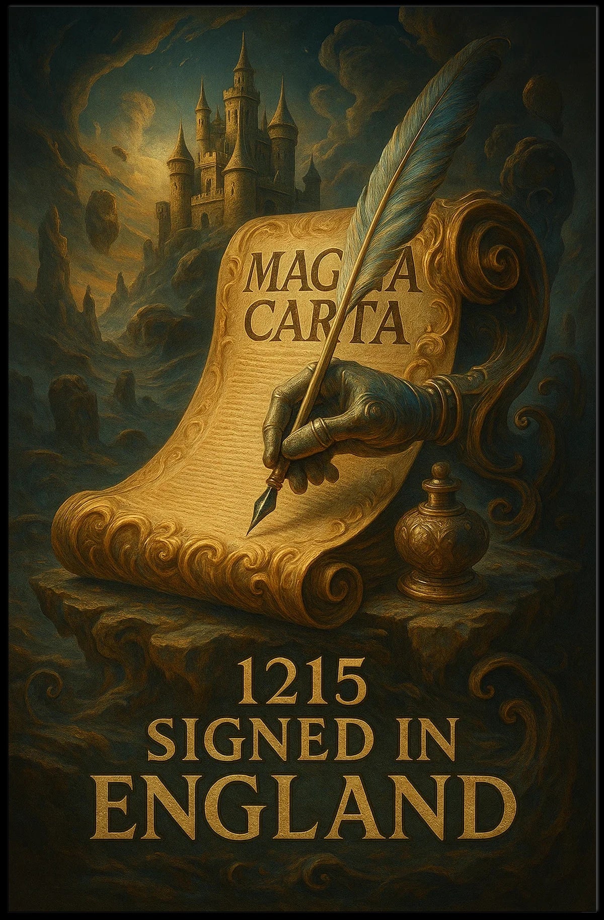 Magna Carta 1215 Poster