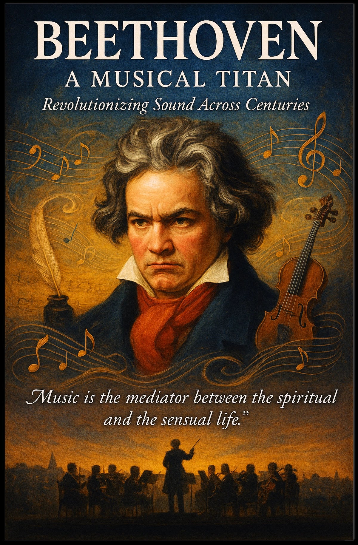 Beethoven A Musical Titan Poster