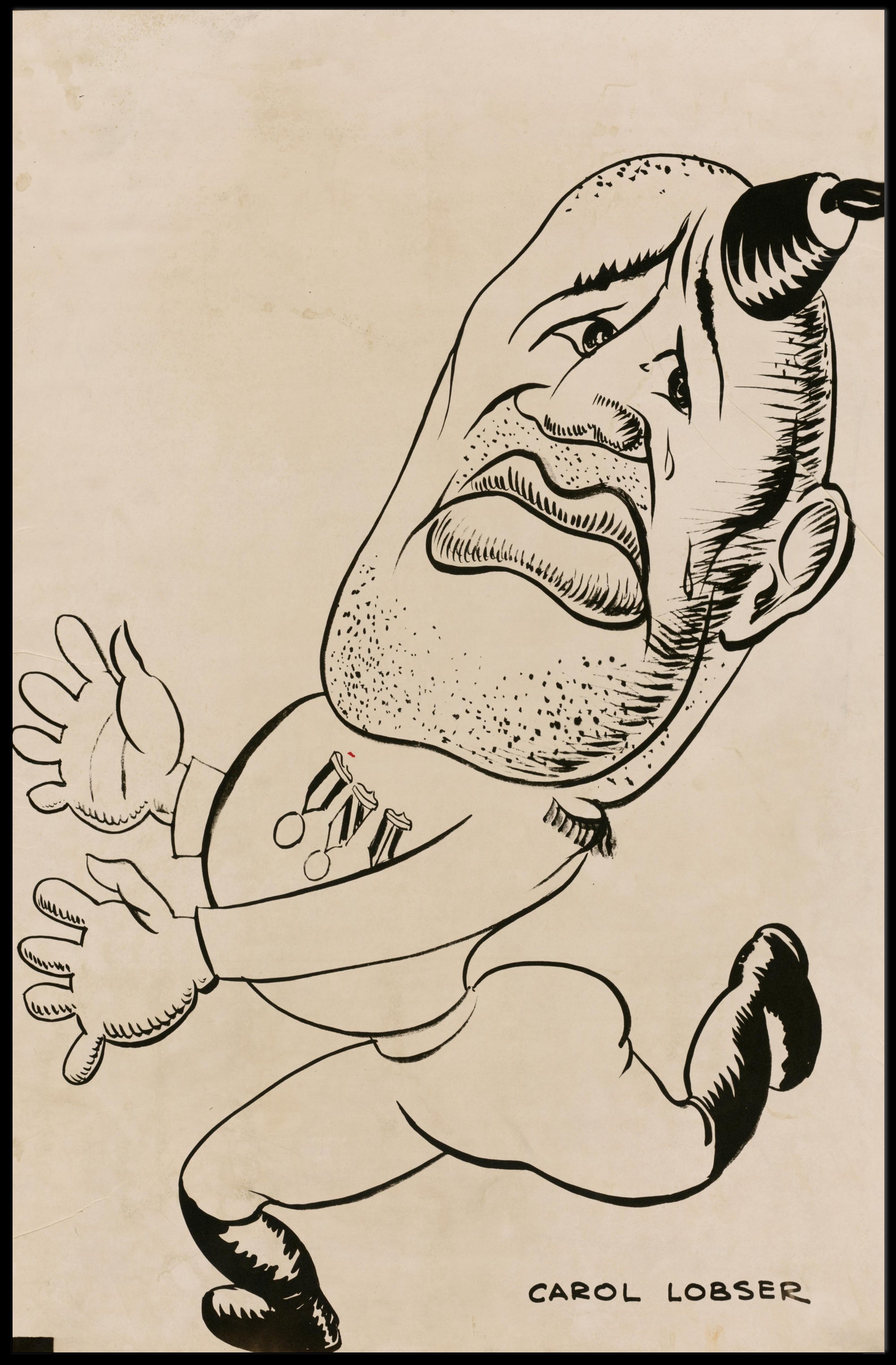 Quirky Character Illustration Poster PosterGoat