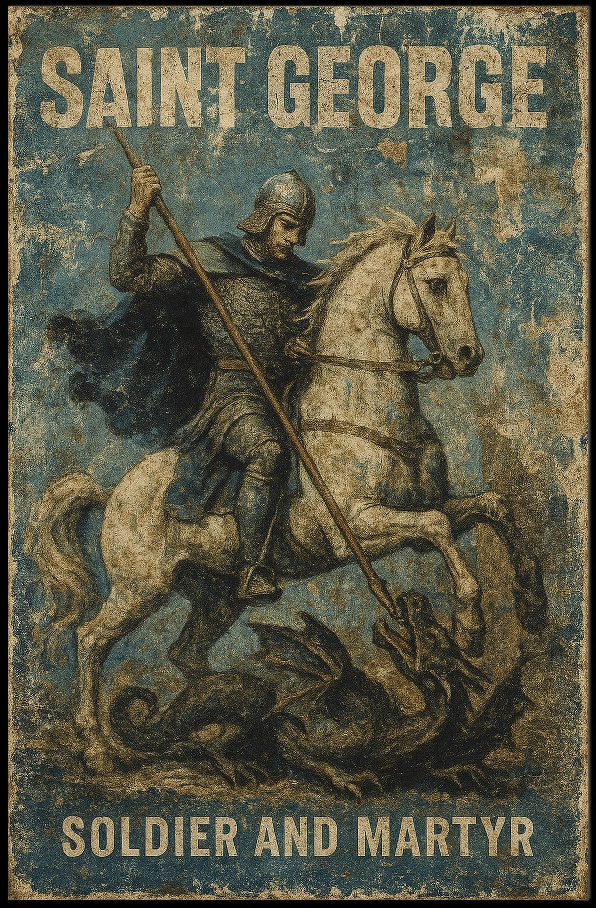 Saint George Soldier And Martyr Poster
