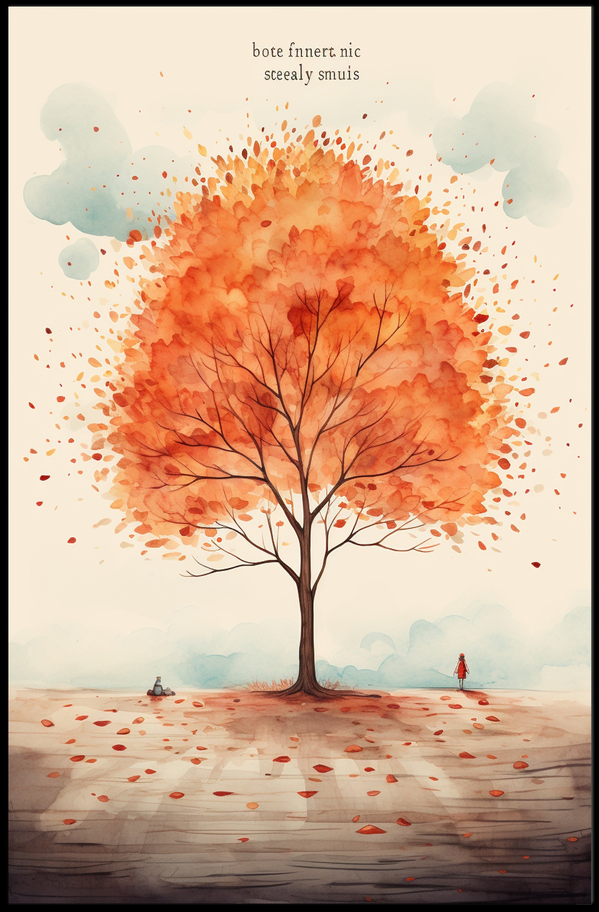 Autumn Serenity Poster