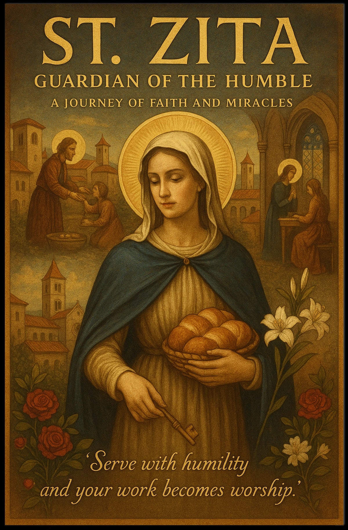 St. Zita Guardian of the Humble Poster