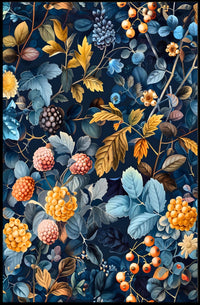 Botanical Abundance Art Print: Abstract or Artistic Poster