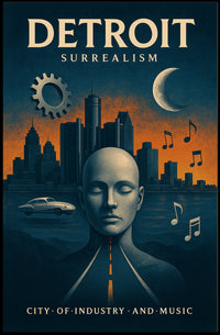 Detroit Surrealism Poster
