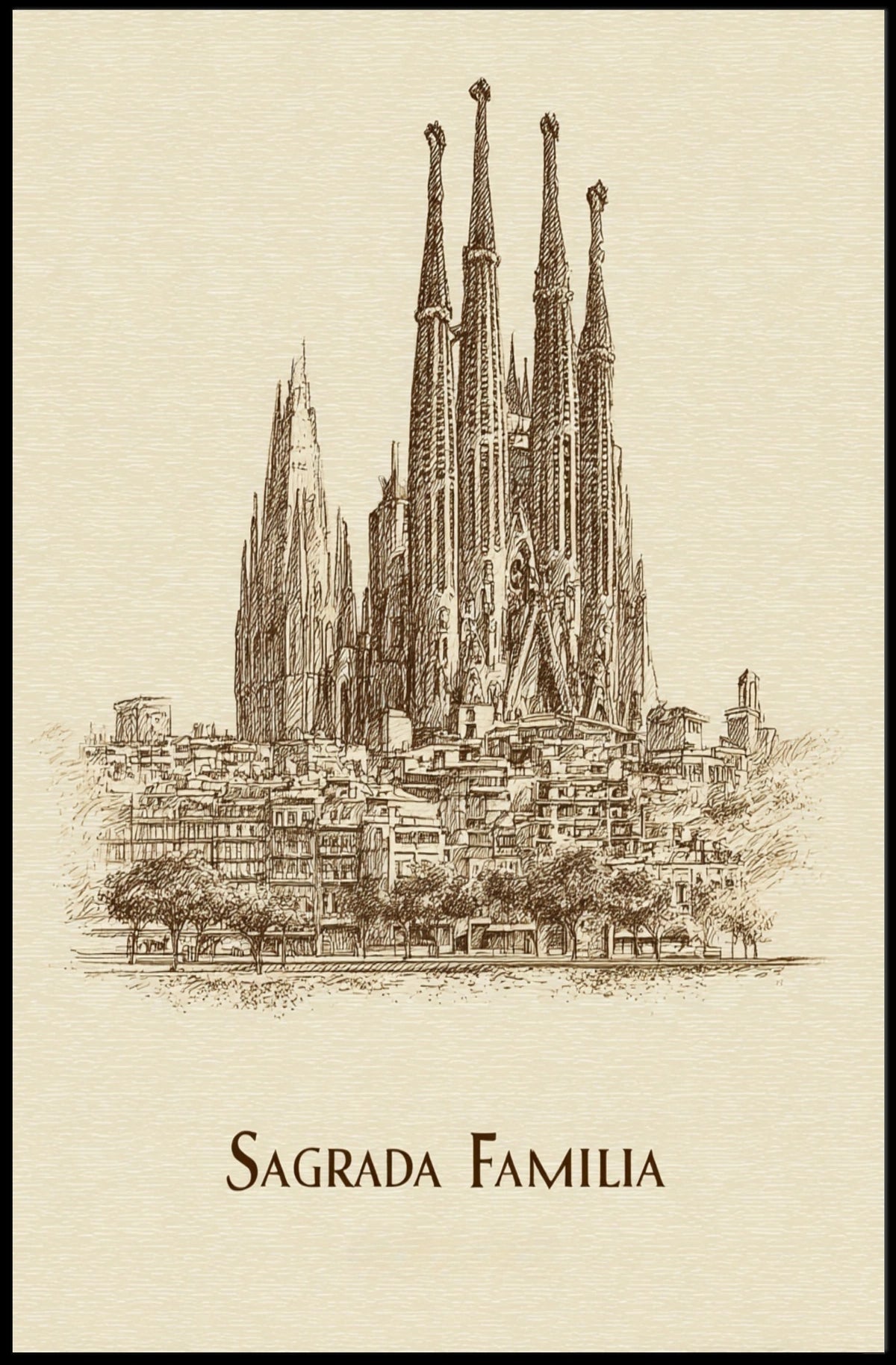 Sagrada Familia Poster