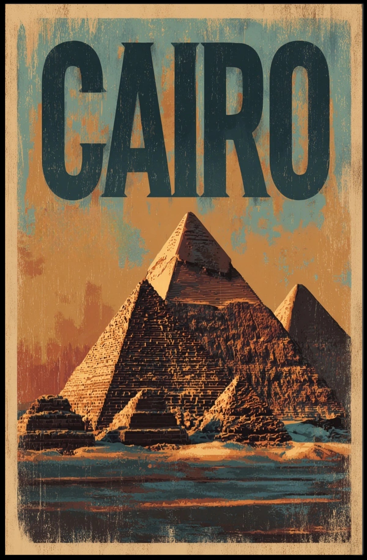 Cairo Timeless Wonders Poster