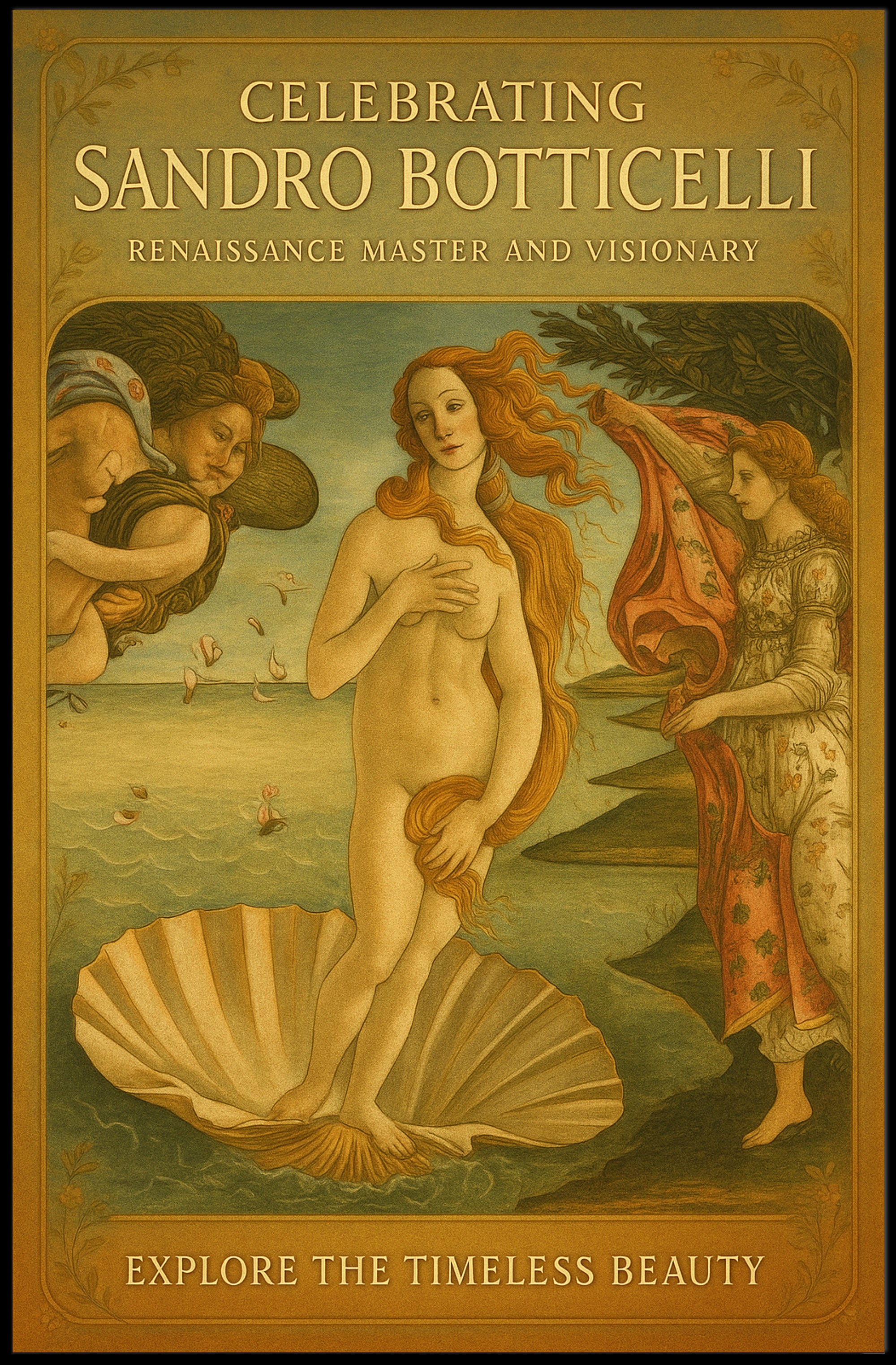 Celebrating Sandro Botticelli Poster PosterGoat