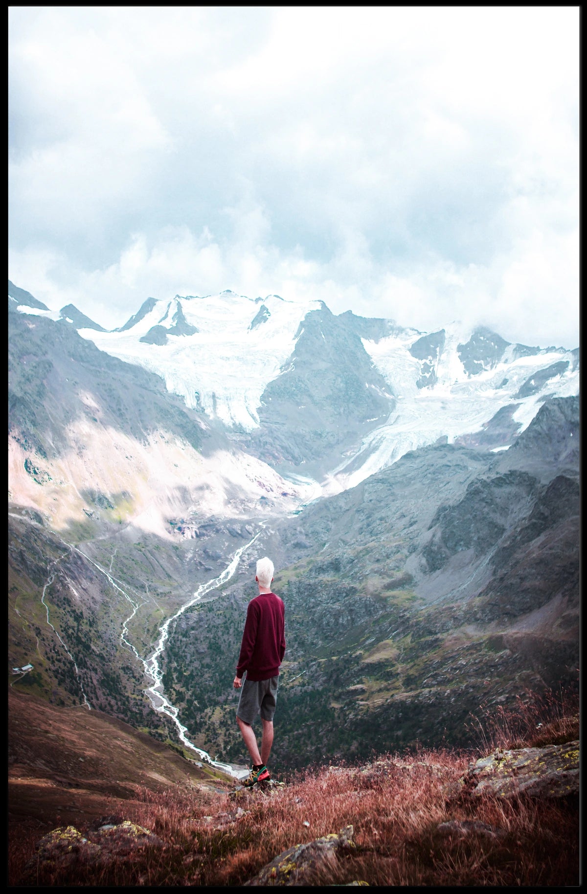 Majestic Mountain View Poster