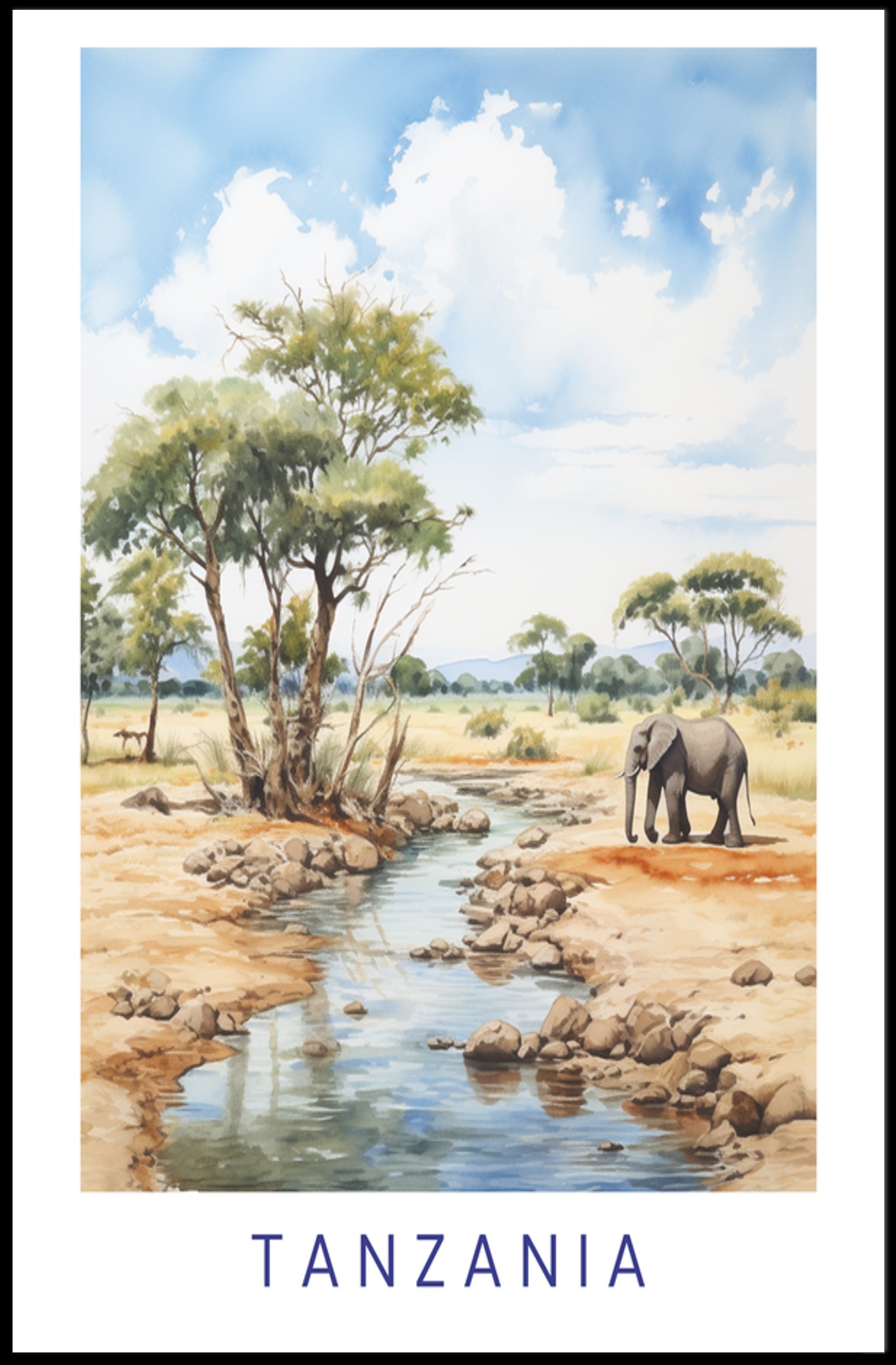 Serengeti Serenity Poster PosterGoat