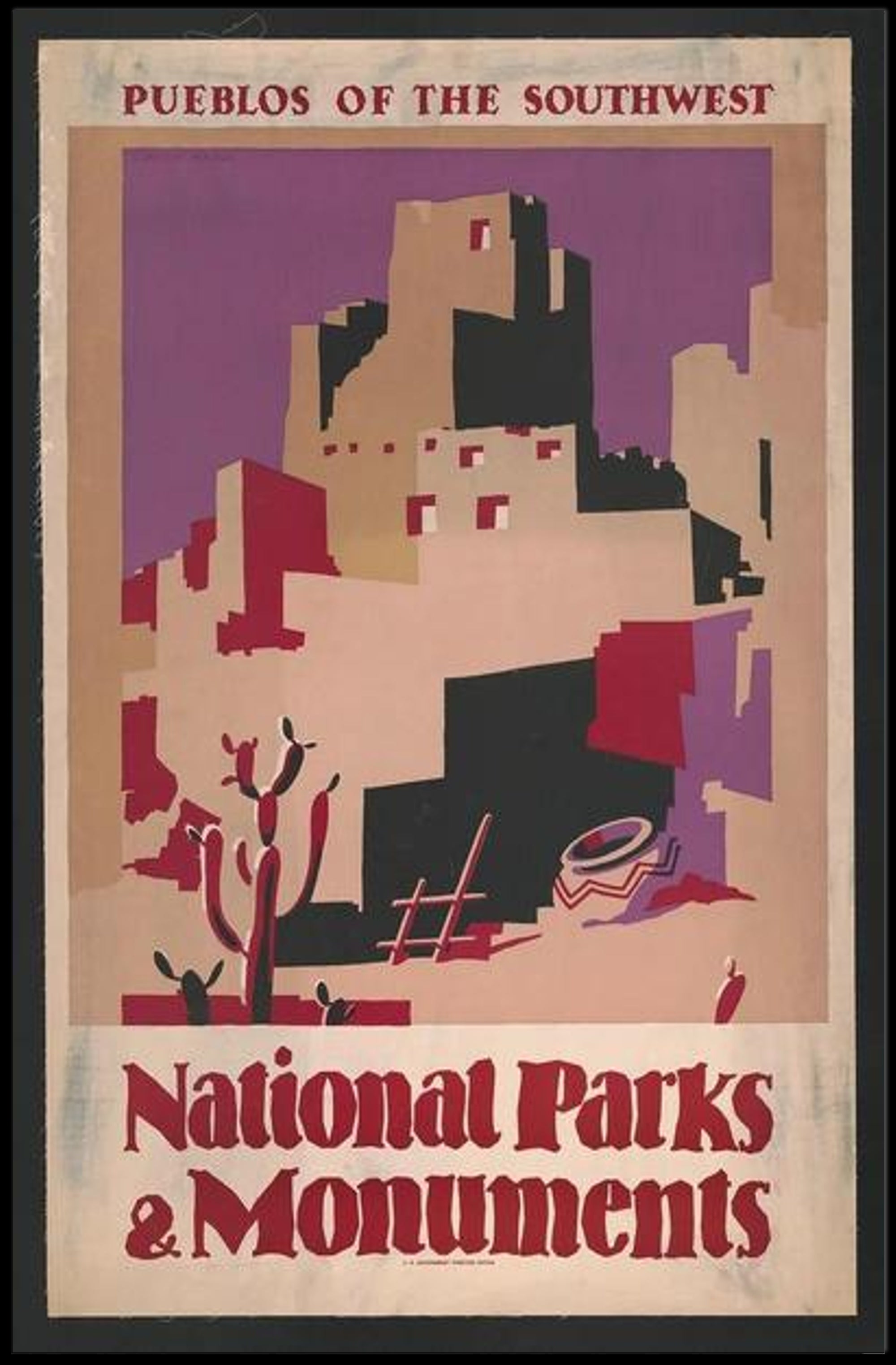 Pueblos of the Southwest Poster PosterGoat