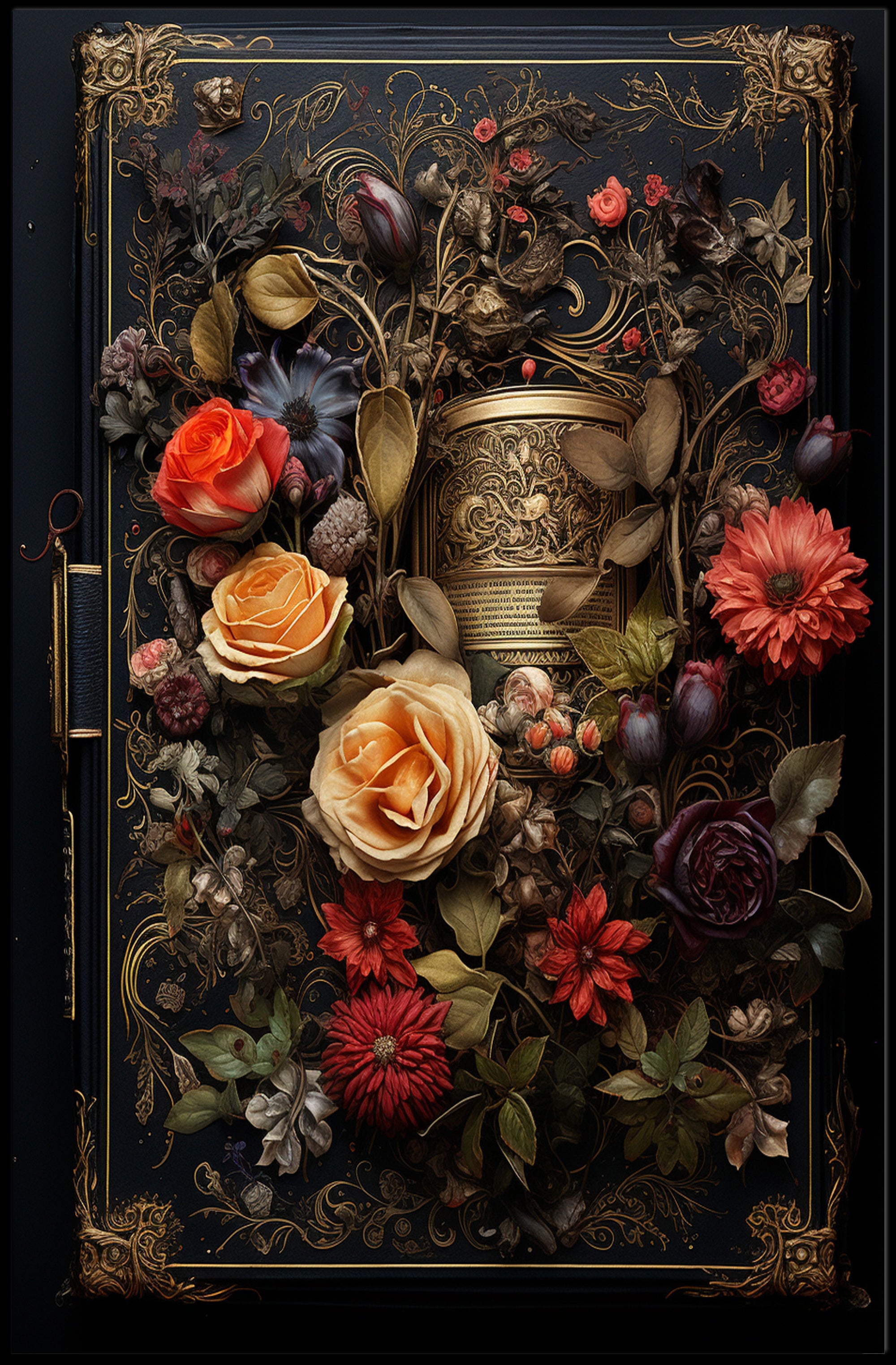 Floral Elegance Poster