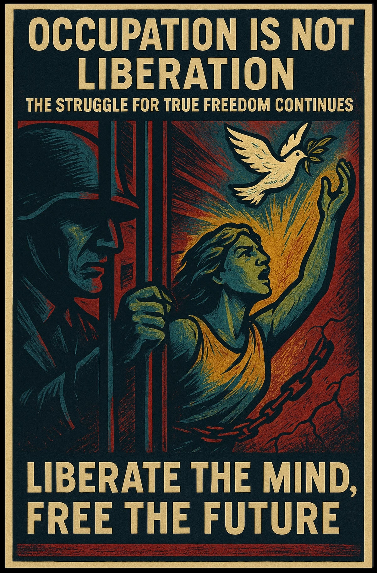 Liberation And Freedom Poster