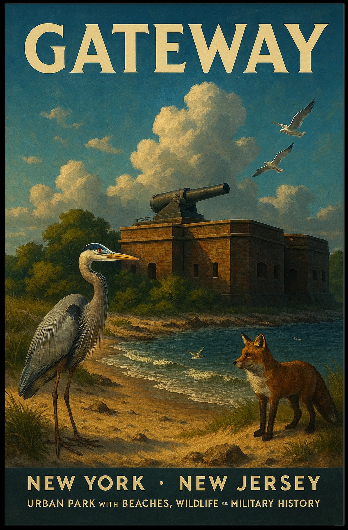 Gateway To Nature And History Poster