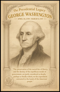 George Washington 1st President Poster PosterGoat
