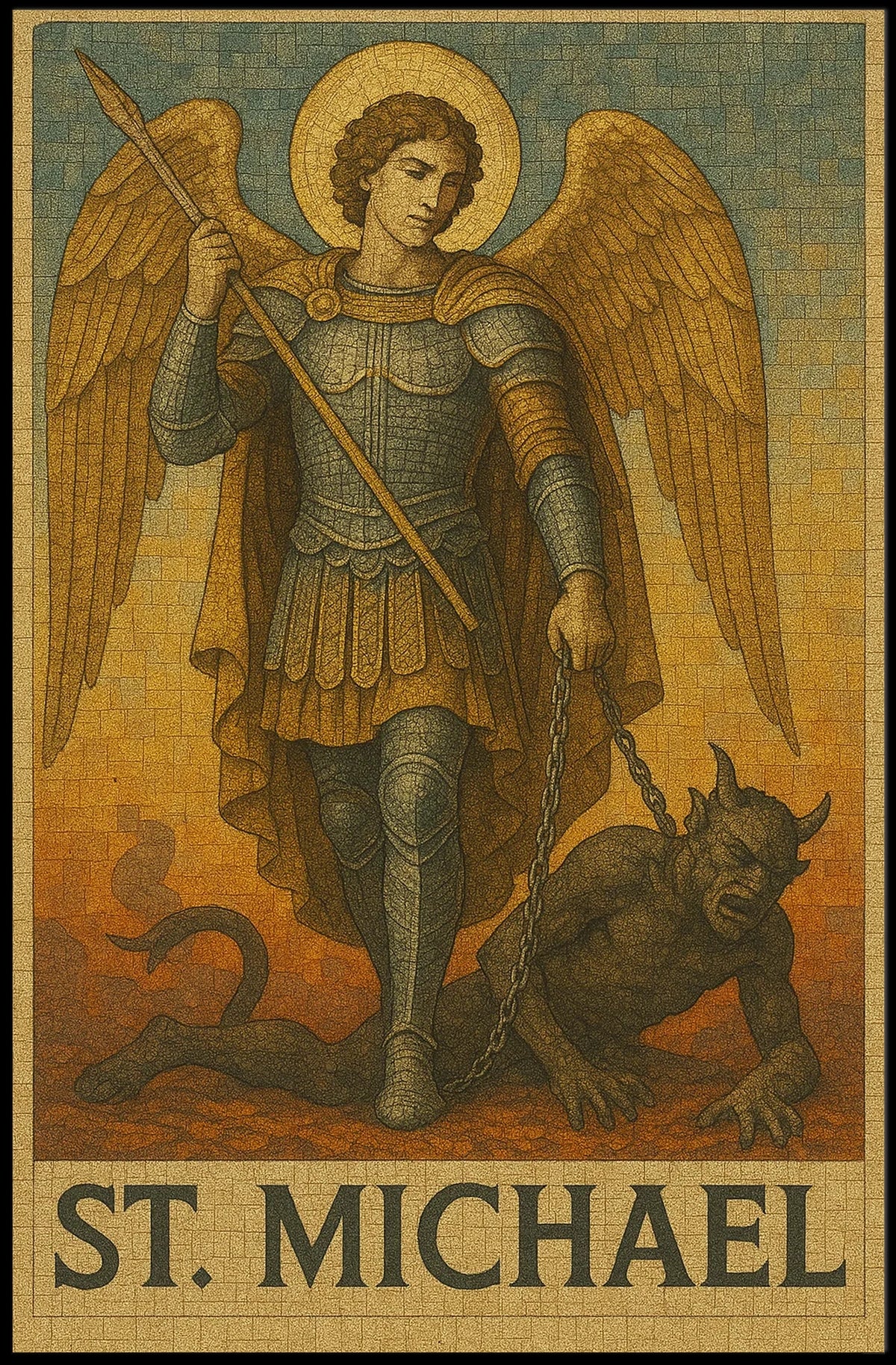 St. Michael The Archangel Poster