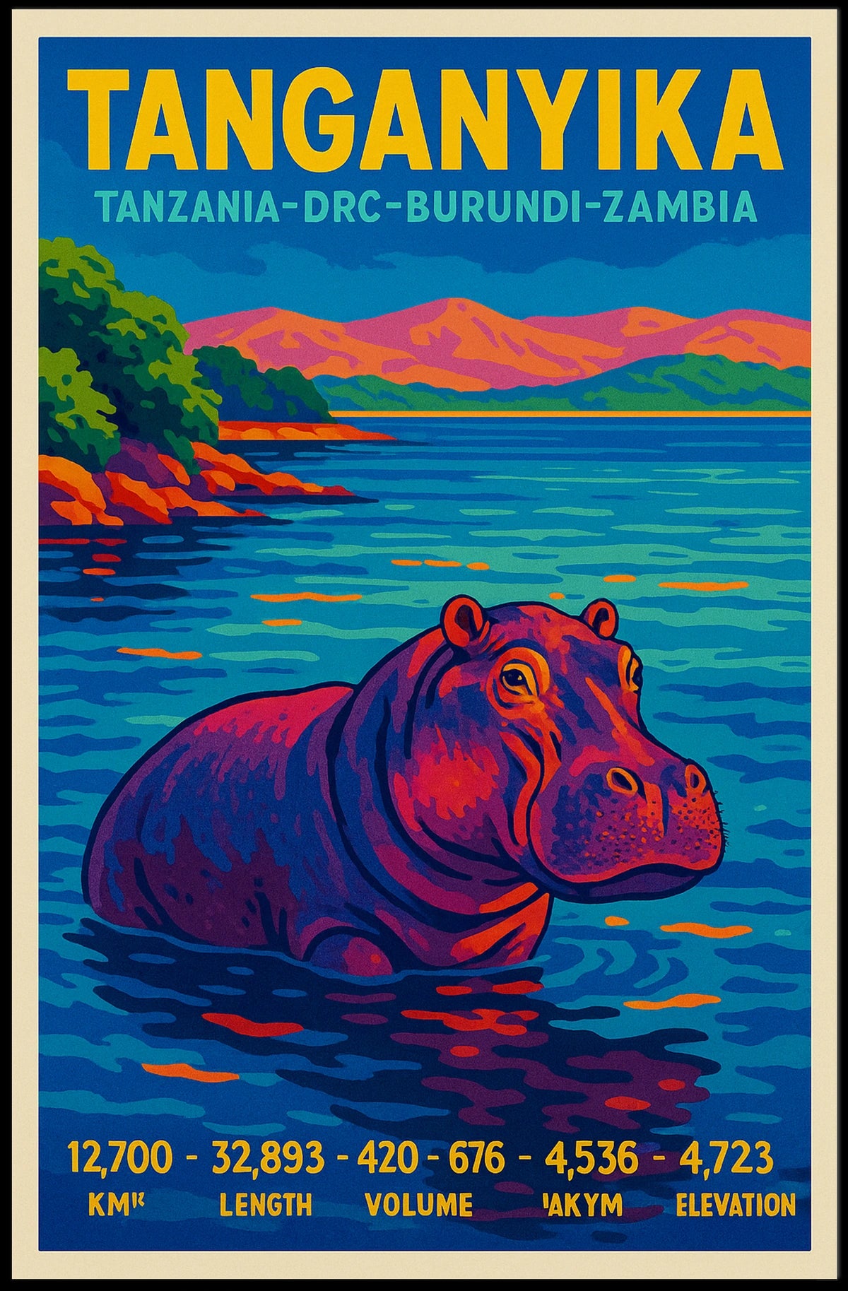 Tanganyika A Vibrant Tribute Poster