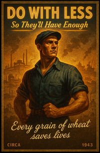 Wartime Conservation Effort Poster
