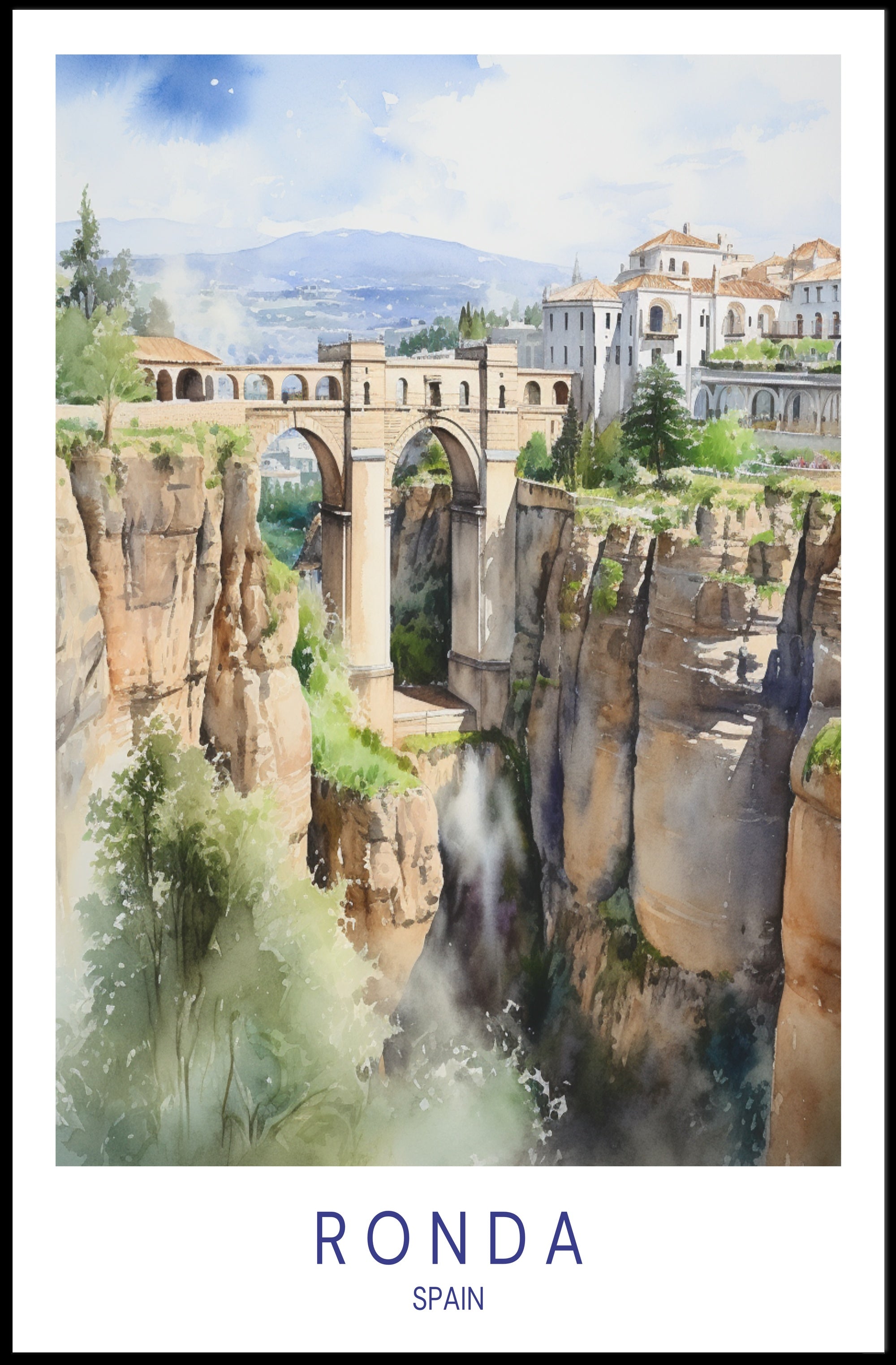 Ronda, Spain Poster PosterGoat