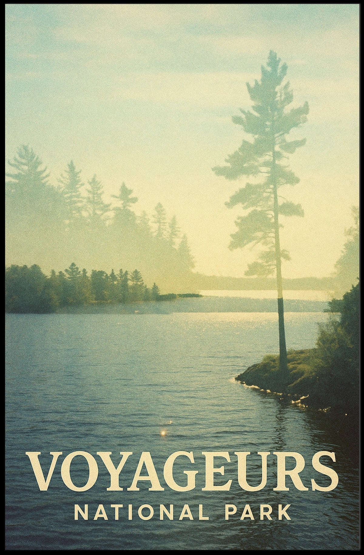 Voyageurs National Park Poster