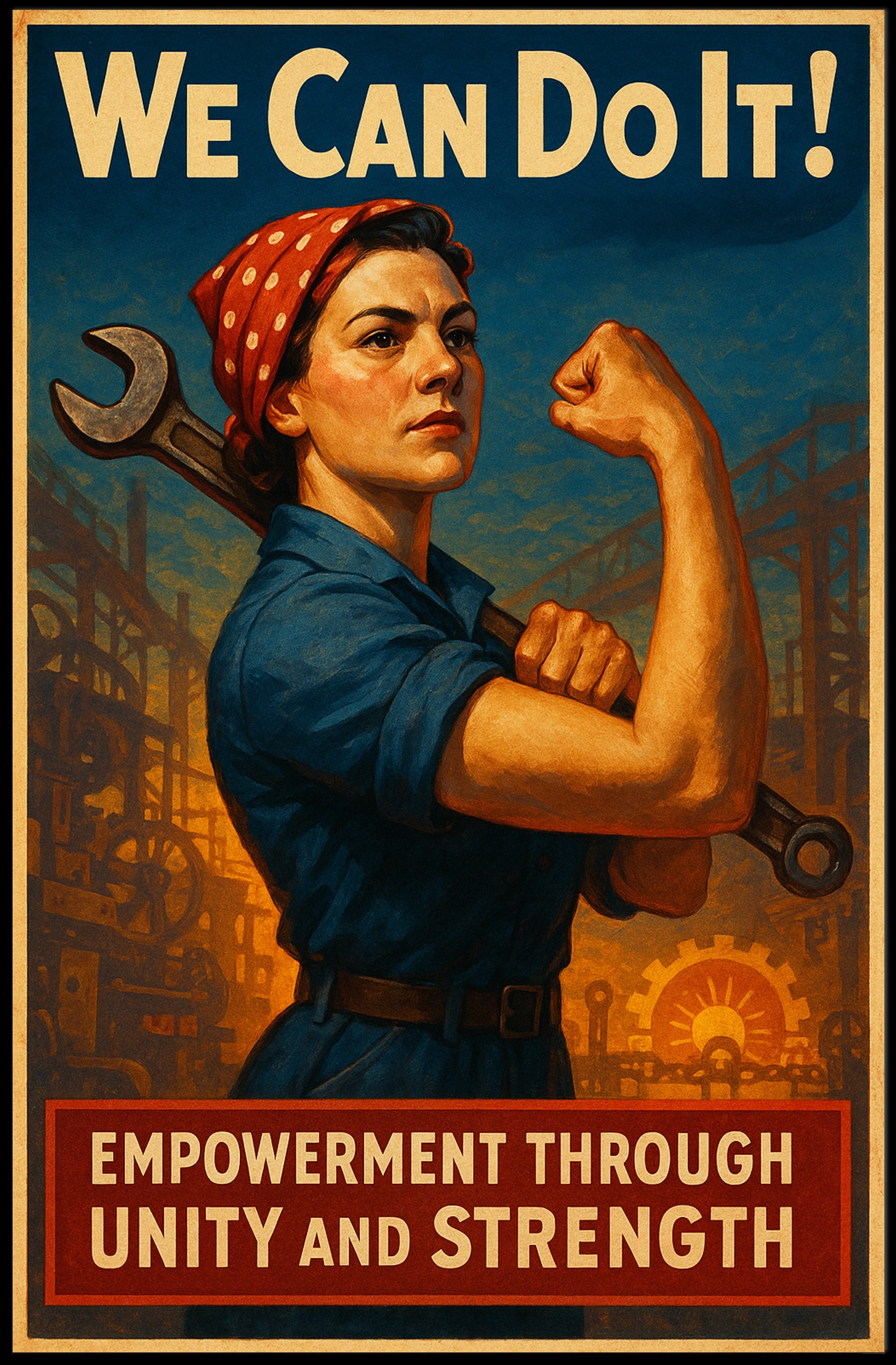 We Can Do It! Poster