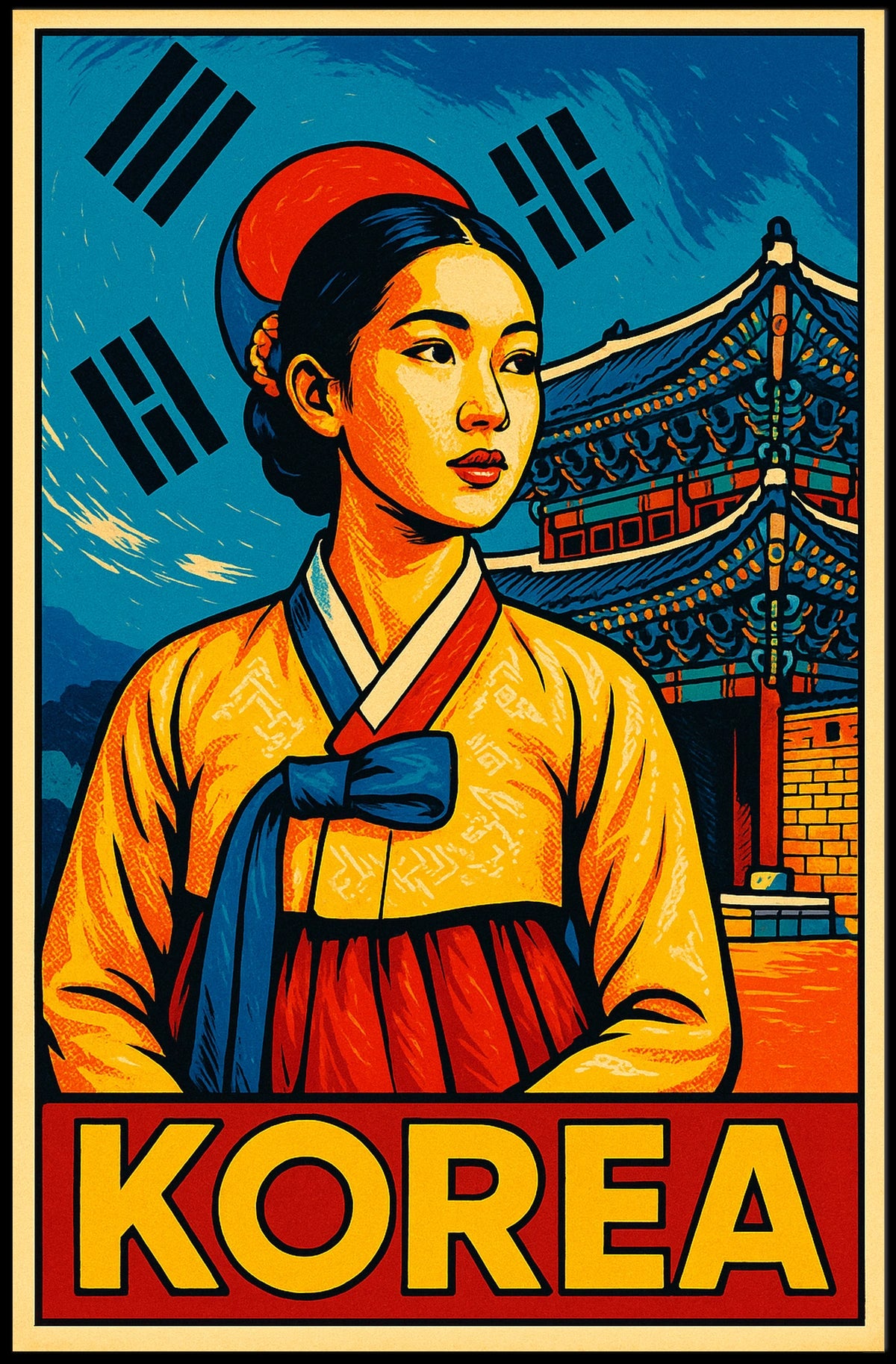 Korea Cultural Heritage Poster