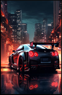 Urban Street Racer Poster PosterGoat
