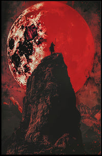 Vibrant Abstract Expressionism - Dynamic Artistic Poster PosterGoat