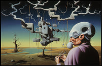 Futuristic Invention Abstract Surreal Art Sci-Fi Poster