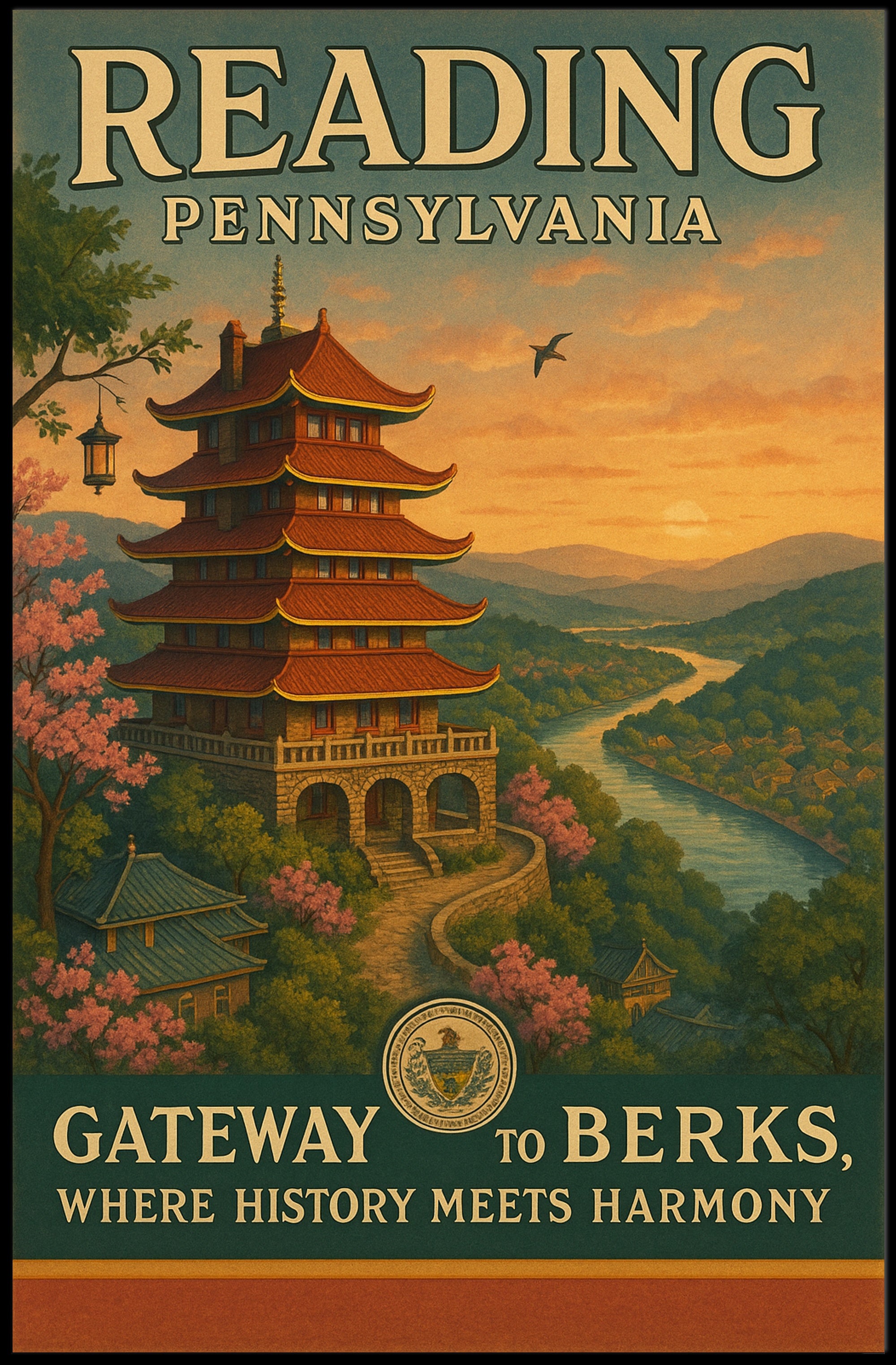 Gateway to Berks Poster