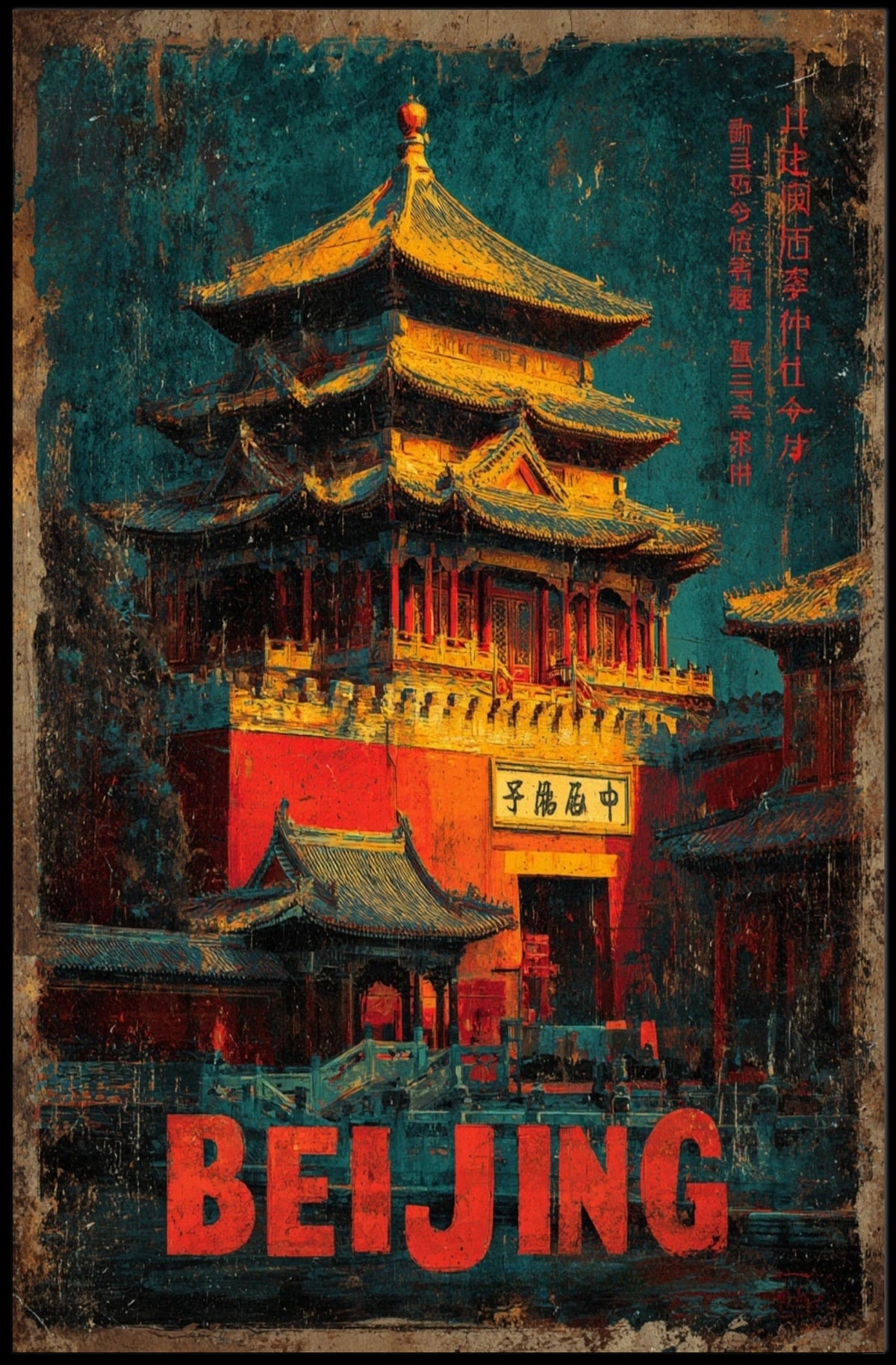 Beijing Architectural Heritage Poster