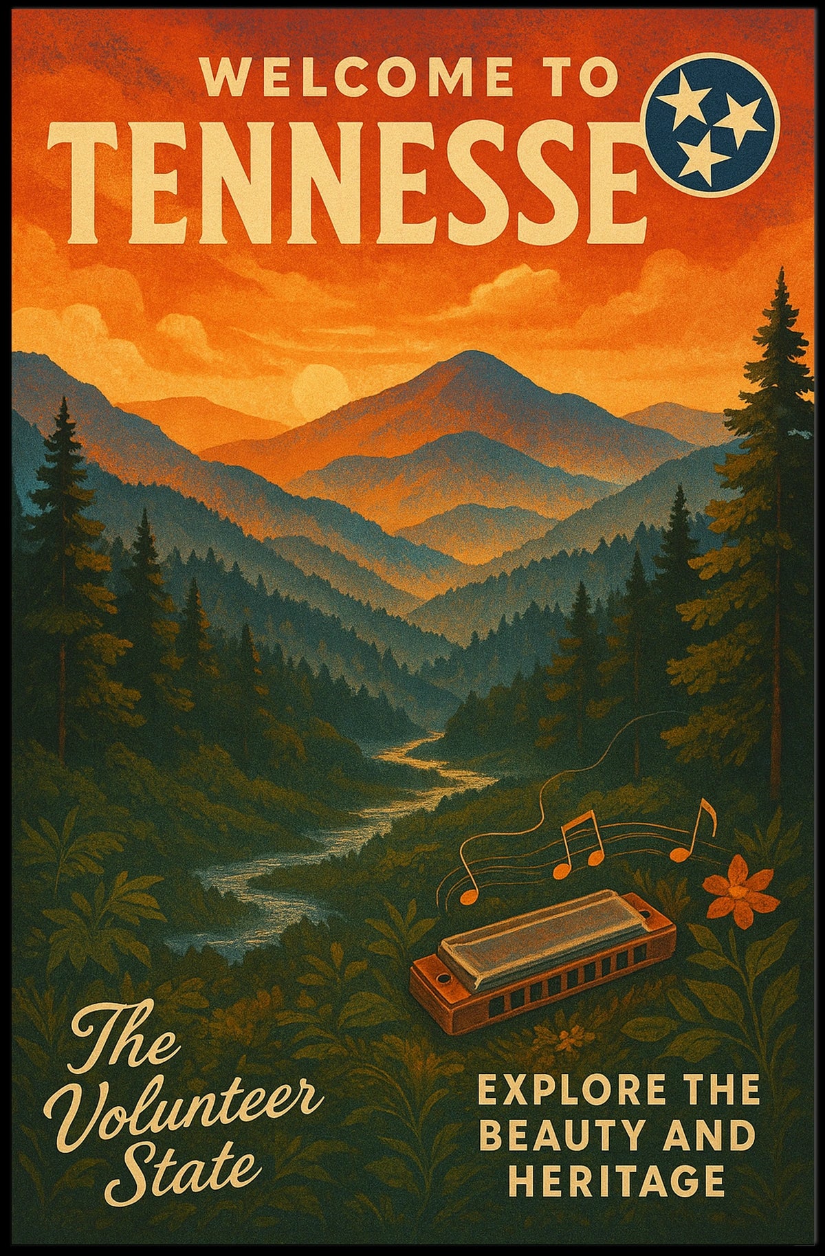 Welcome to Tennessee Poster