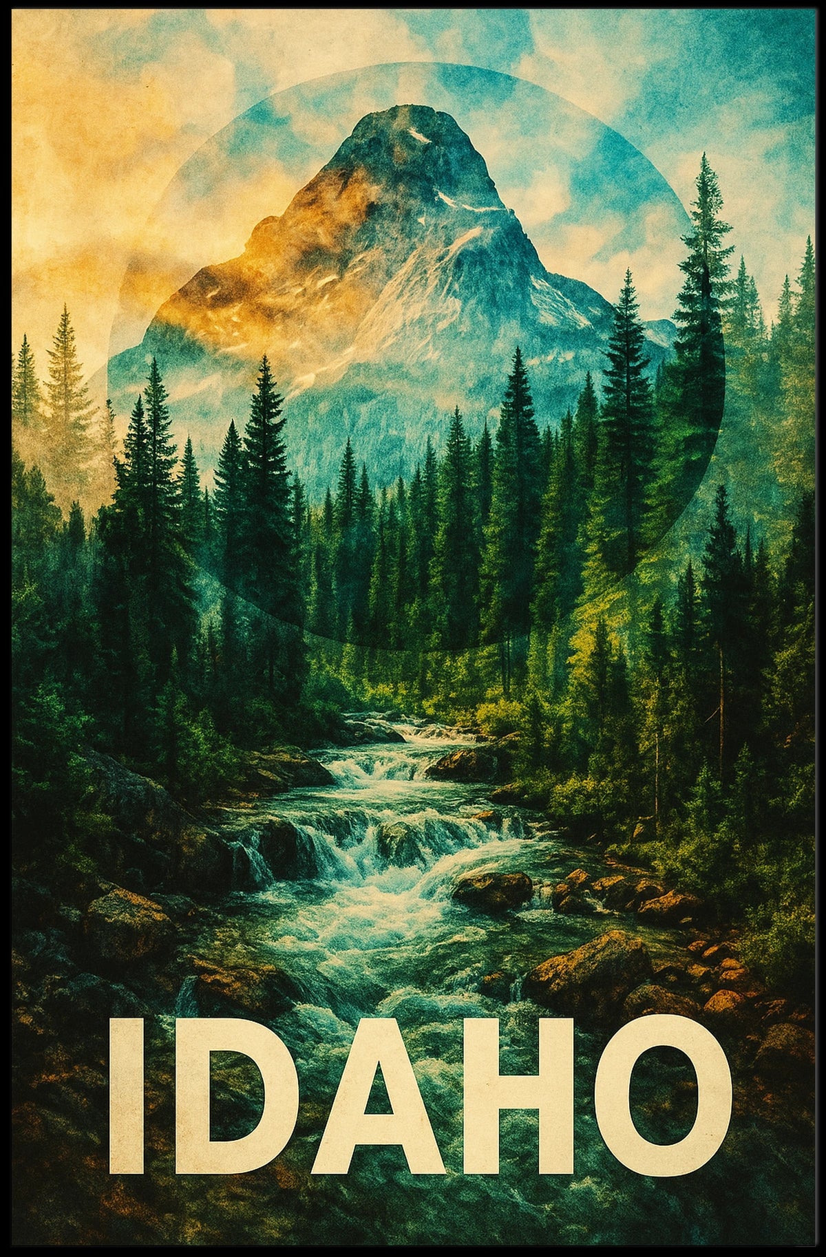 Idaho Wilderness Poster