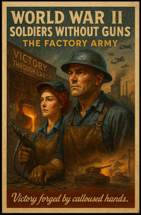 Soldiers Without Guns The Factory Army Poster