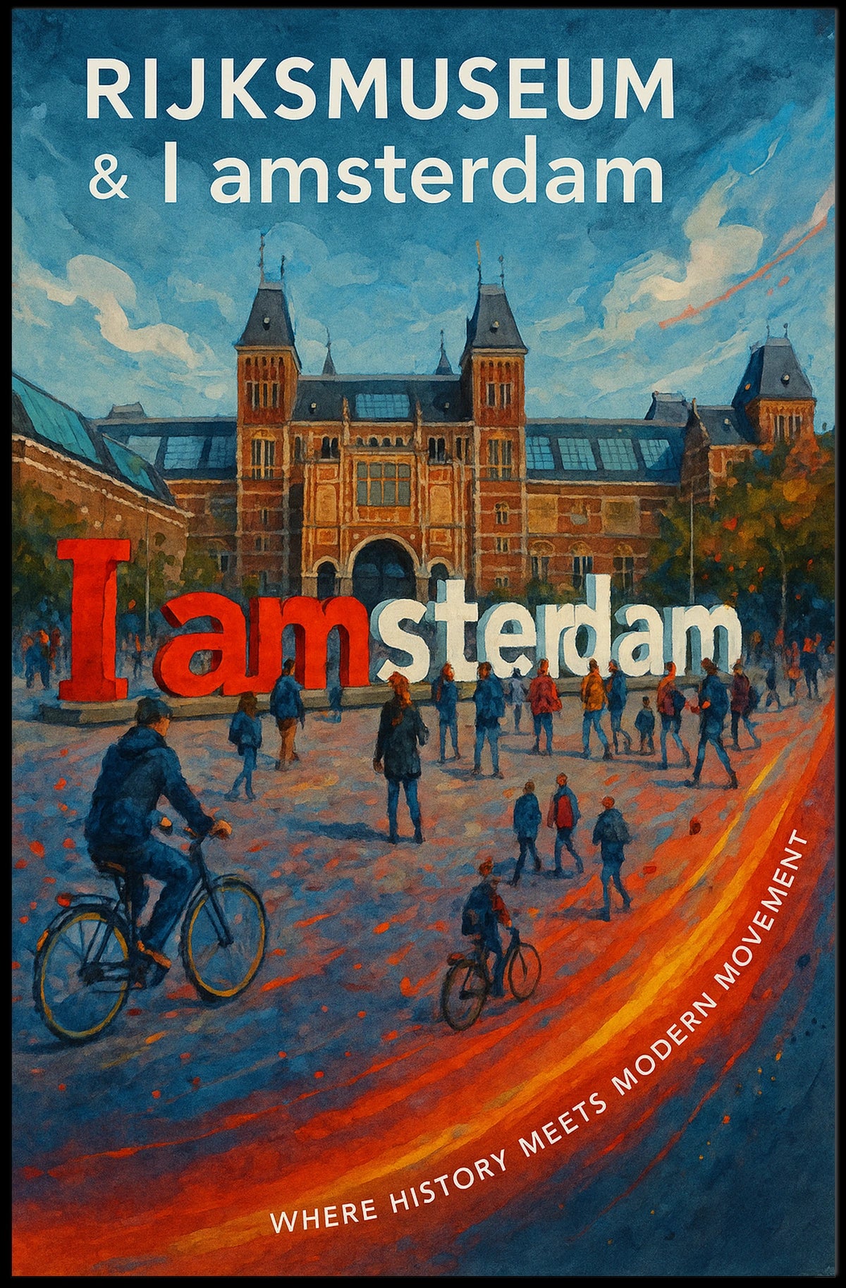 Rijksmuseum I Amsterdam Poster