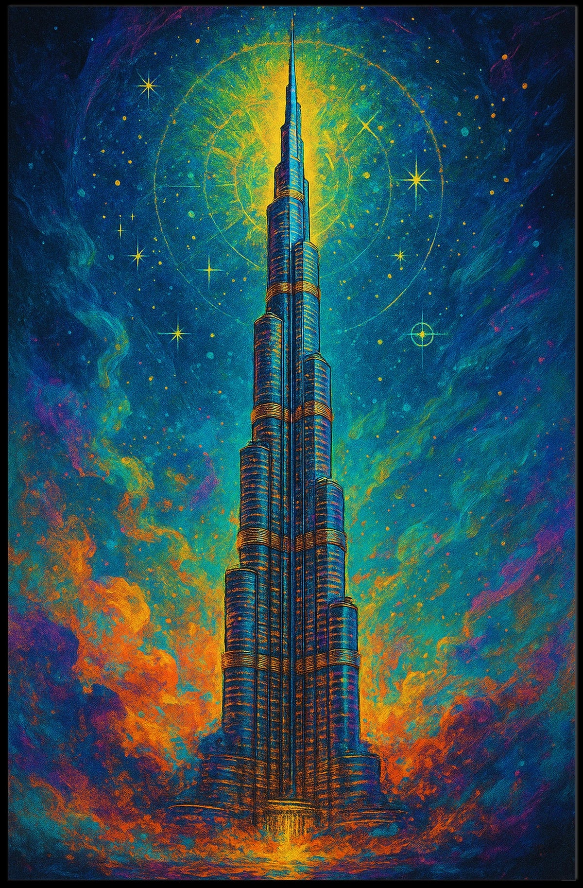 Celestial Tower Poster
